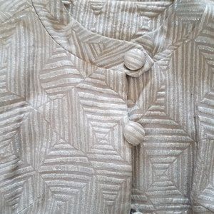 Off-White Textured Coat